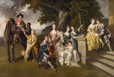 The Family of Sir William Young by Johan Joseph Zoffany